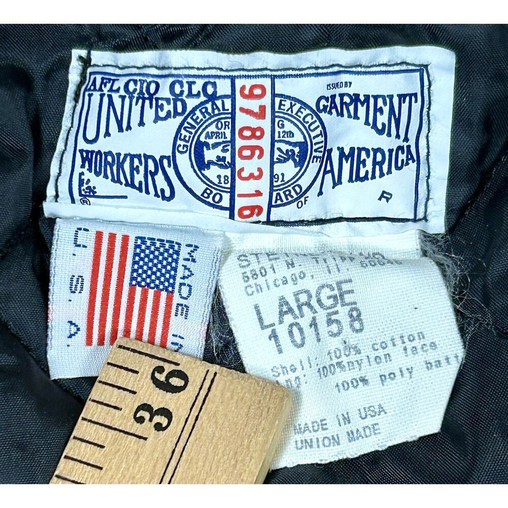Vintage United Garment Workers America Coveralls Men's Large Made In USA - Picture 11 of 16